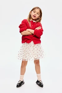 Jupe en tulle scintillant