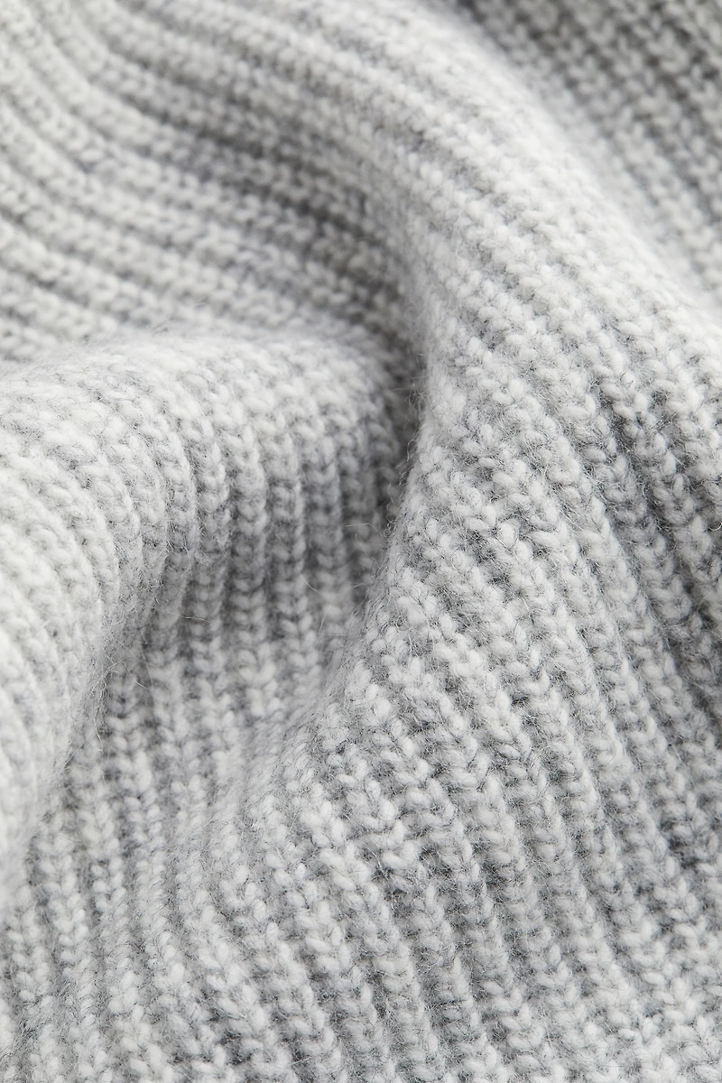 Jupe crayon en tricot côtelé