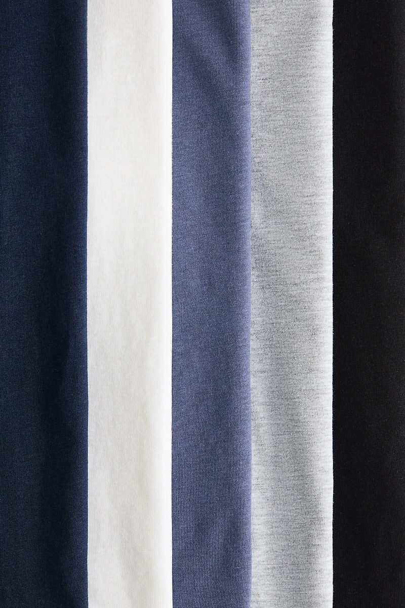 Lot de 5 T-shirts en coton