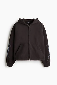 Oversized Boxy Hooded Jacket