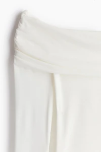 Haut épaules nues vaporeux