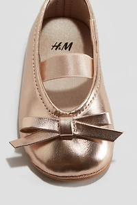 Bow-Detail Ballet Flats