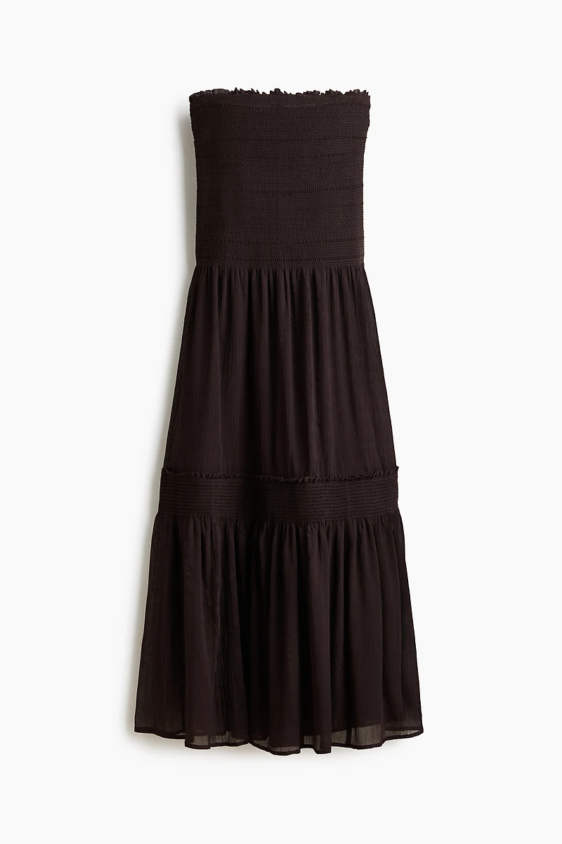 Smocked Bandeau Dress