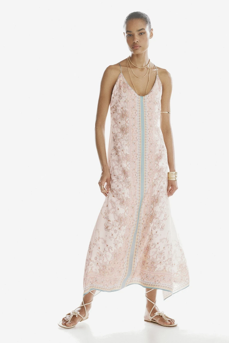 Low-Back A-Line Dress