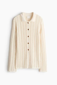 Crochet-Look Shirt