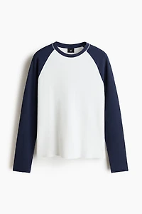 Regular-Fit Waffled Jersey Shirt