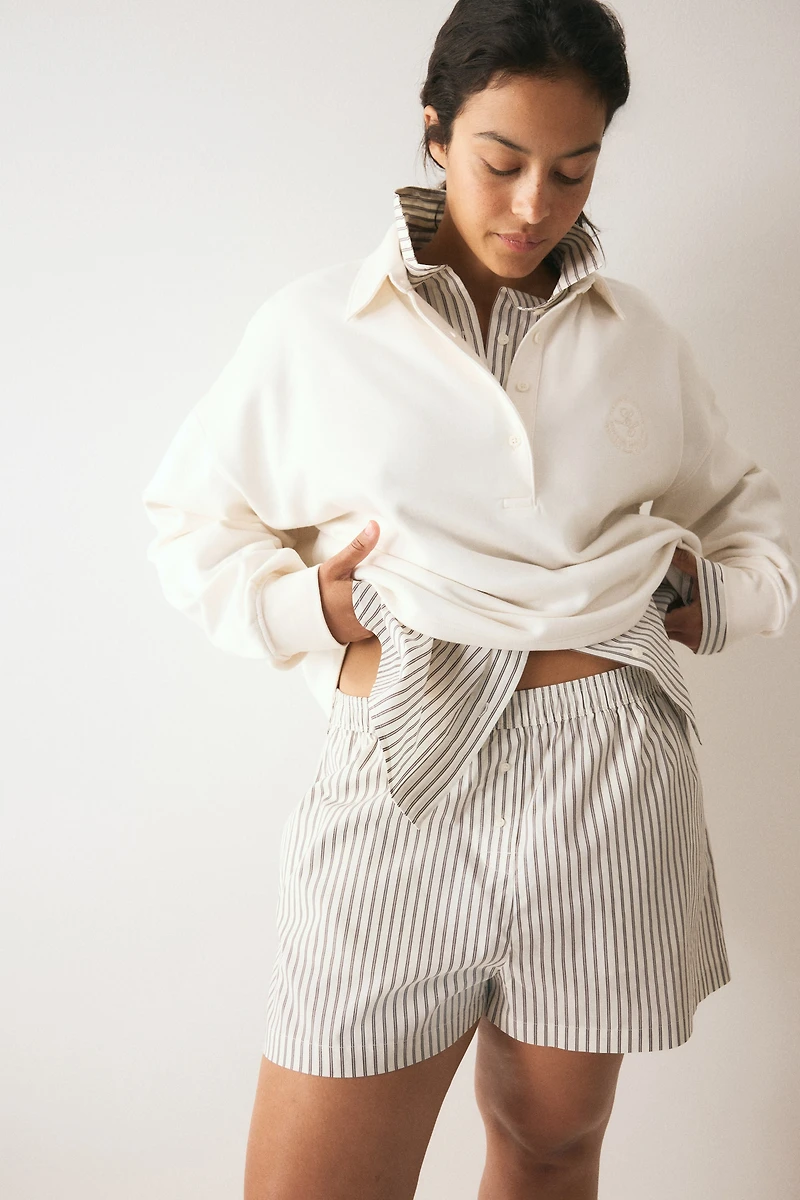 Poplin Shorts