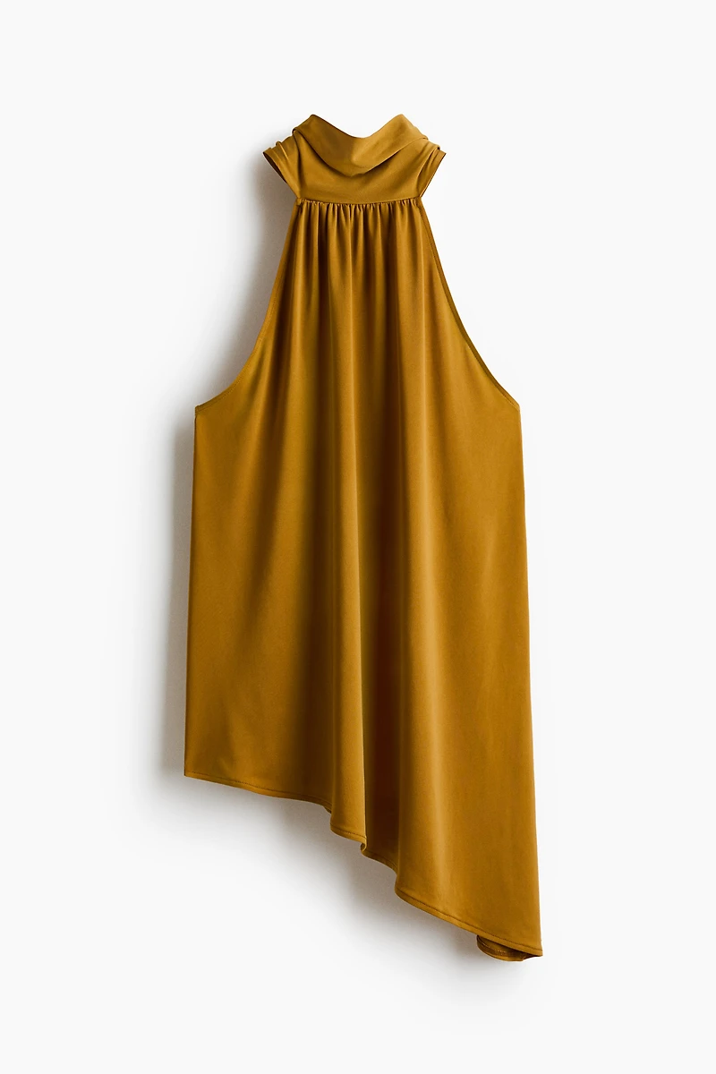 Asymmetric Halterneck Top