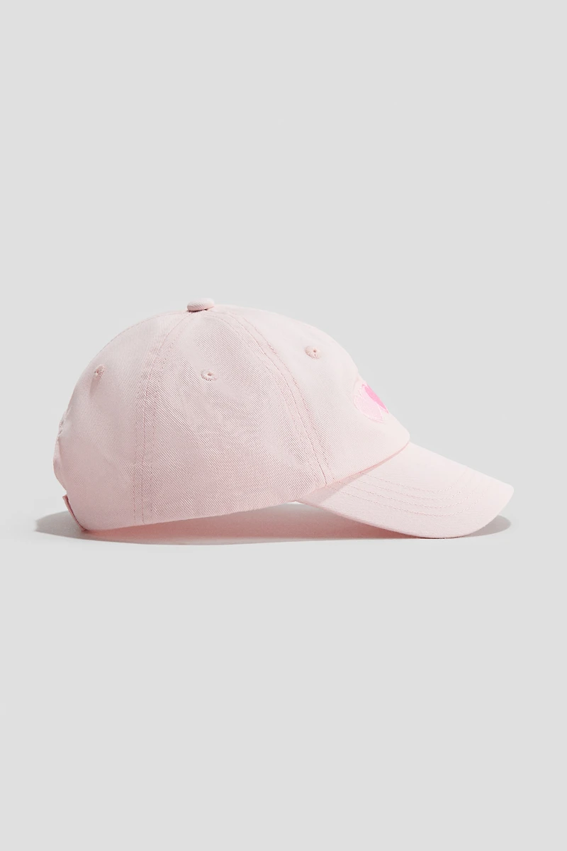 Cap with Embroidered Detail