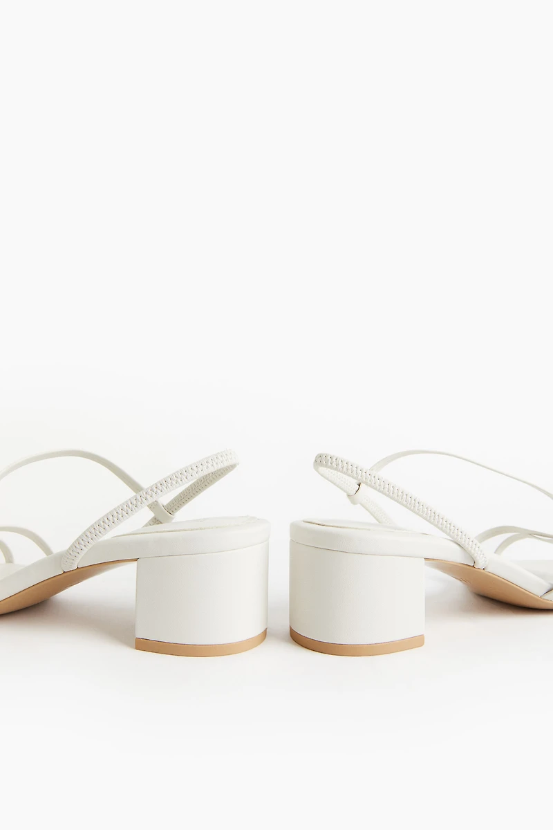 Block-heeled Sandals