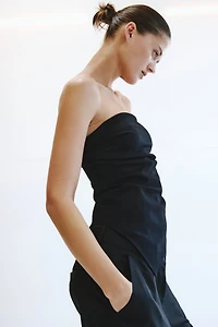 Asymmetric Tube Top