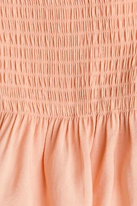 Smocked Bandeau Jumpsuit