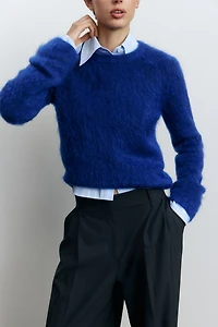 Wool-Blend Dress Pants