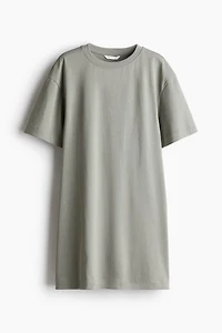 Defined-Waist T-Shirt Dress