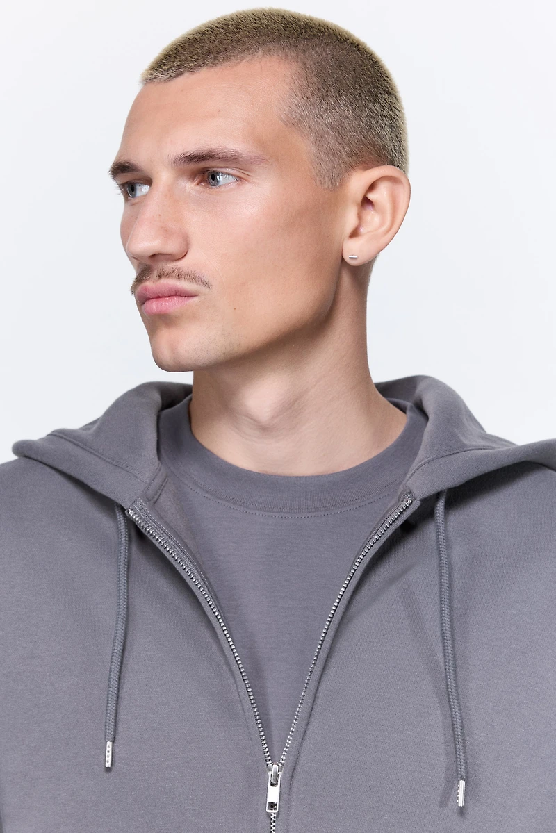 Loose-Fit Hooded Jacket