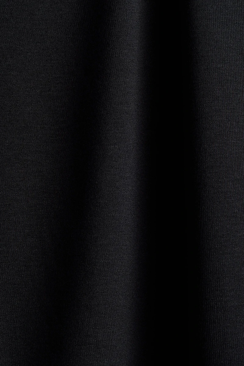 Cape-Detail Jersey Top