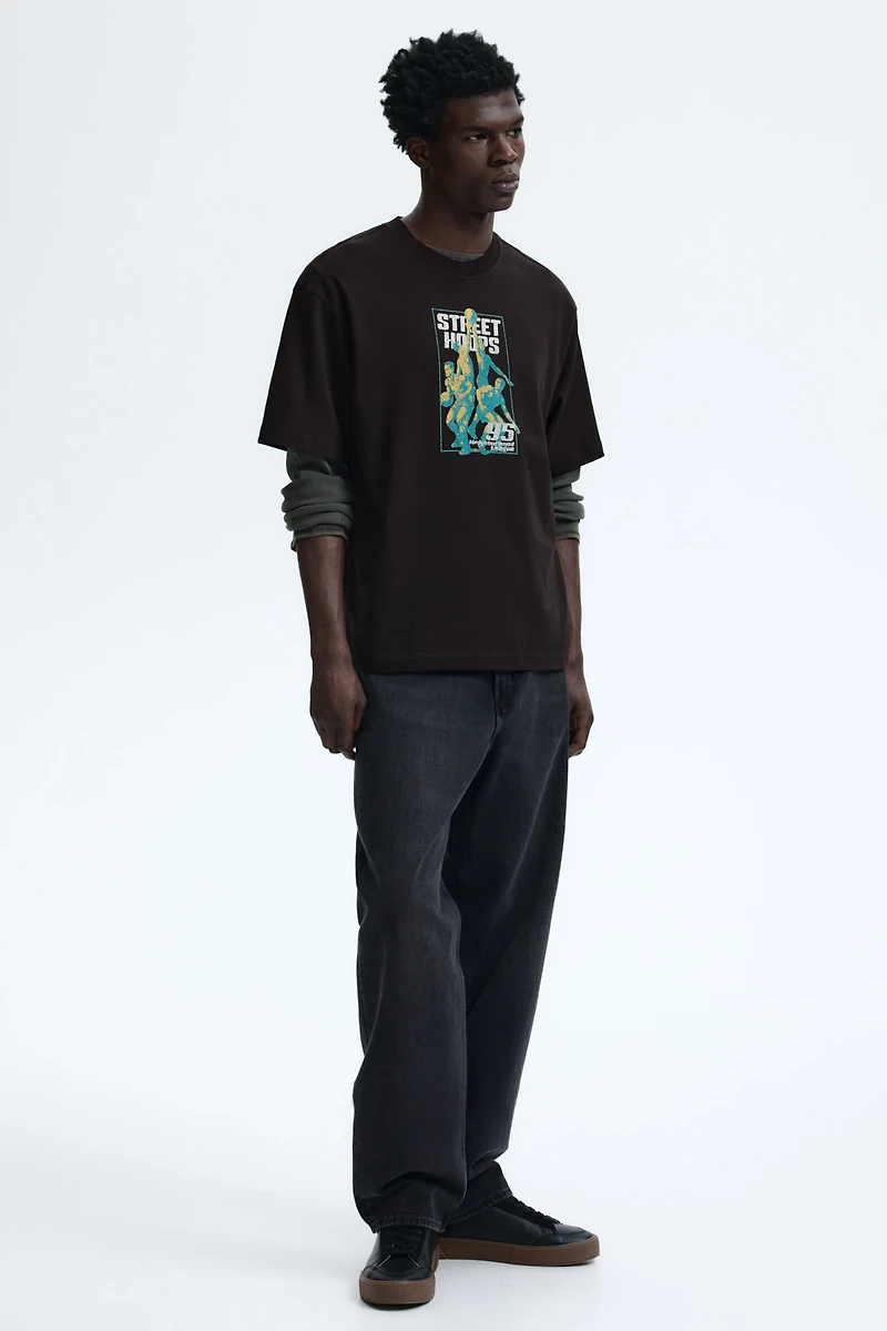 Loose Fit Printed T-shirt