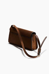 Strap-Detail Shoulder Bag