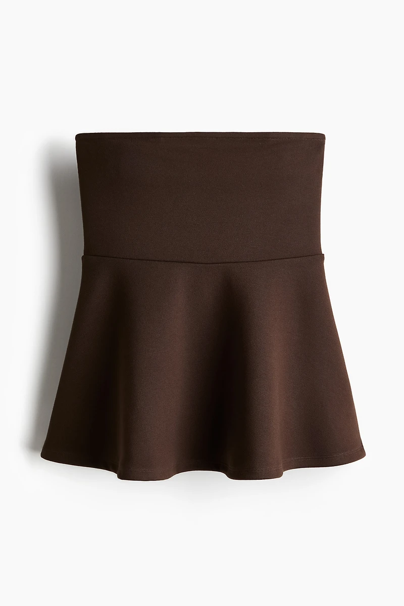 Peplum Tube Top