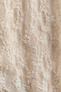 Lace-Look Thong Bodysuit