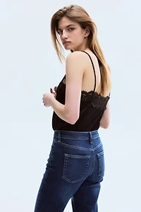 Skinny High Waist Ankle Jeans