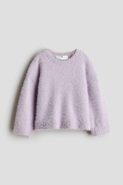 Fluffy-Knit Sweater