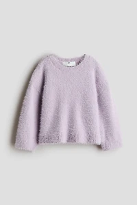 Fluffy-Knit Sweater