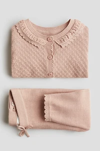 2-Piece Cotton-Knit Set
