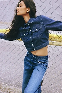 Cropped Denim Jacket