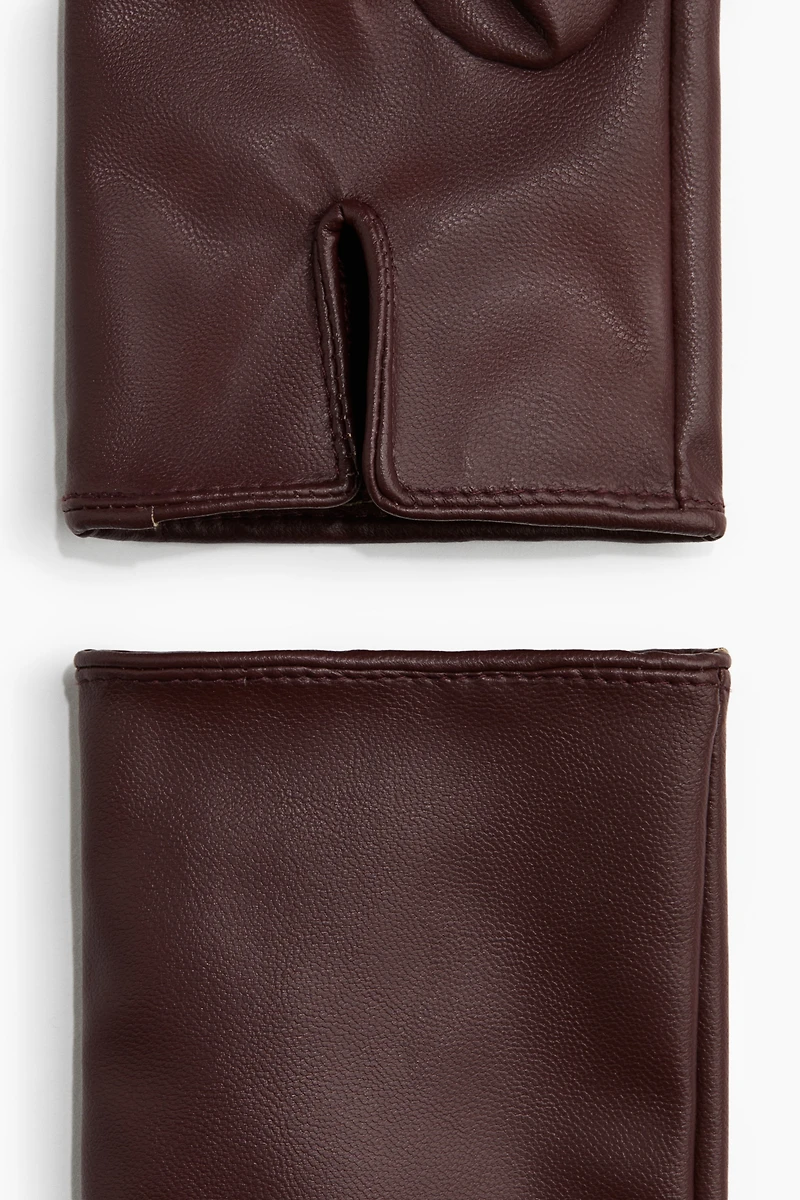 Gants en tissu enduit