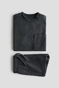 2-Piece Ribbed Terry Set