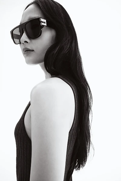 Lunettes de soleil carrées