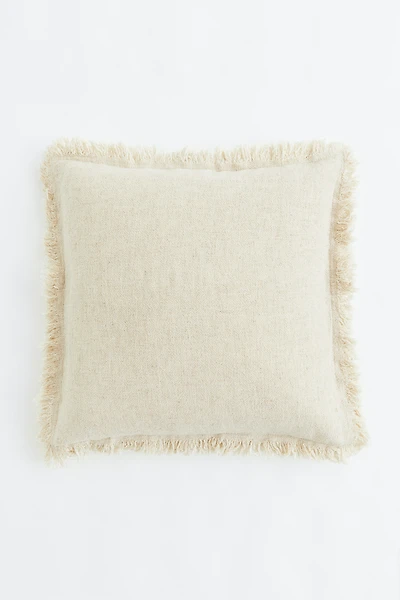 Linen-blend Cushion Cover