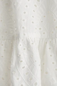 MAMA Eyelet-Embroidered Dress