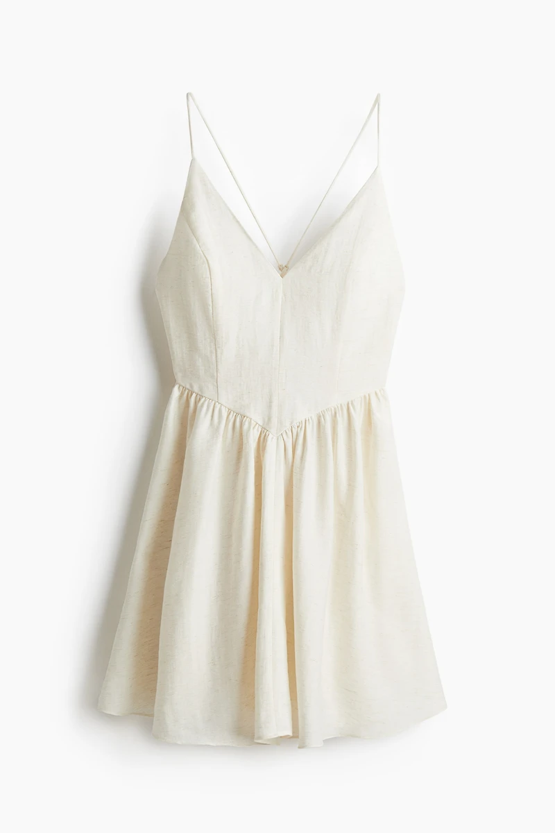 Robe à bretelles fines