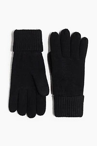 Fine-Knit Gloves