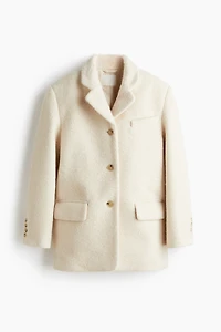 Blazer à boutonnage simple