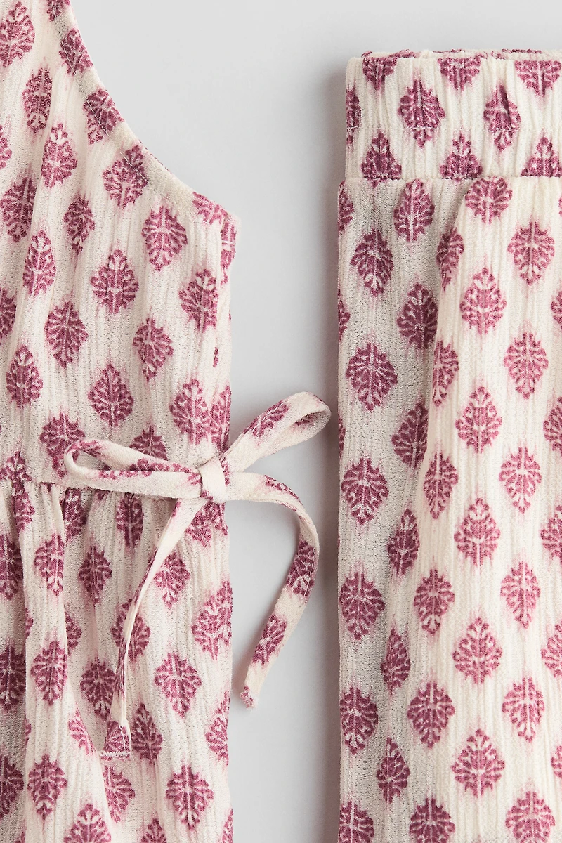 2-Piece Seersucker Set