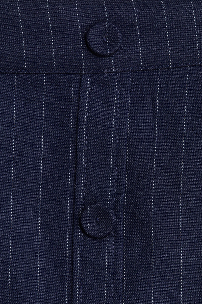 Pleated Twill Skort