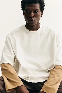 Oversized Cropped T-Shirt