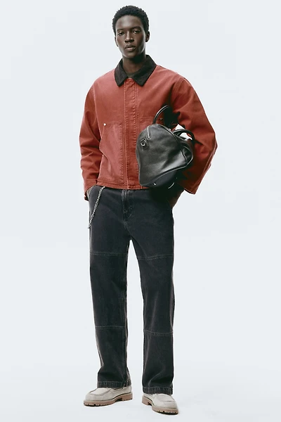 Loose-Fit Worker Jeans