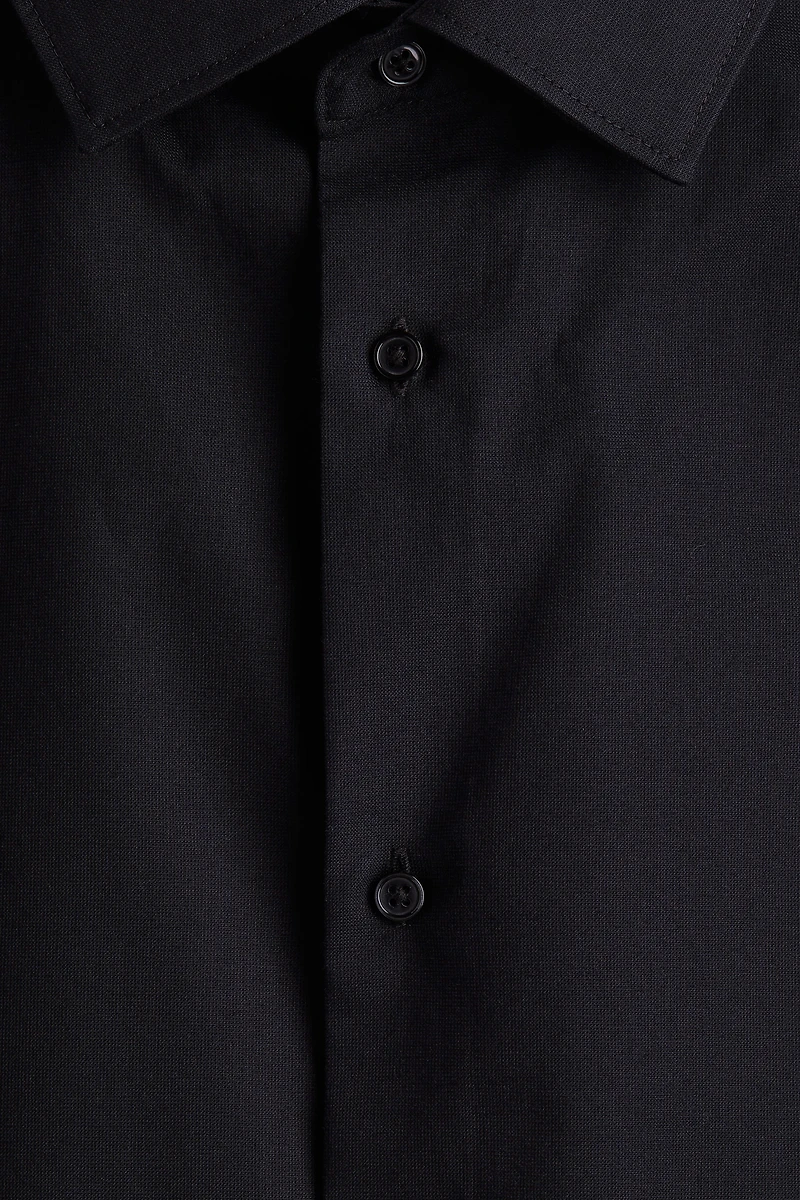 Slim-Fit Cotton Shirt