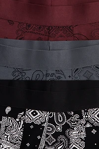 3-Pack Short Cotton Boxer Briefs