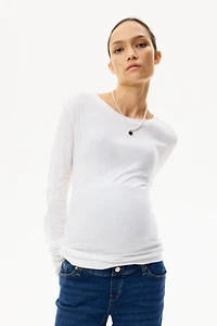 MAMA Slim Ankle Jeans