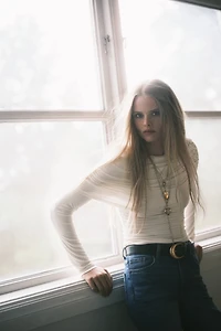 Haut en jersey à effet drapé