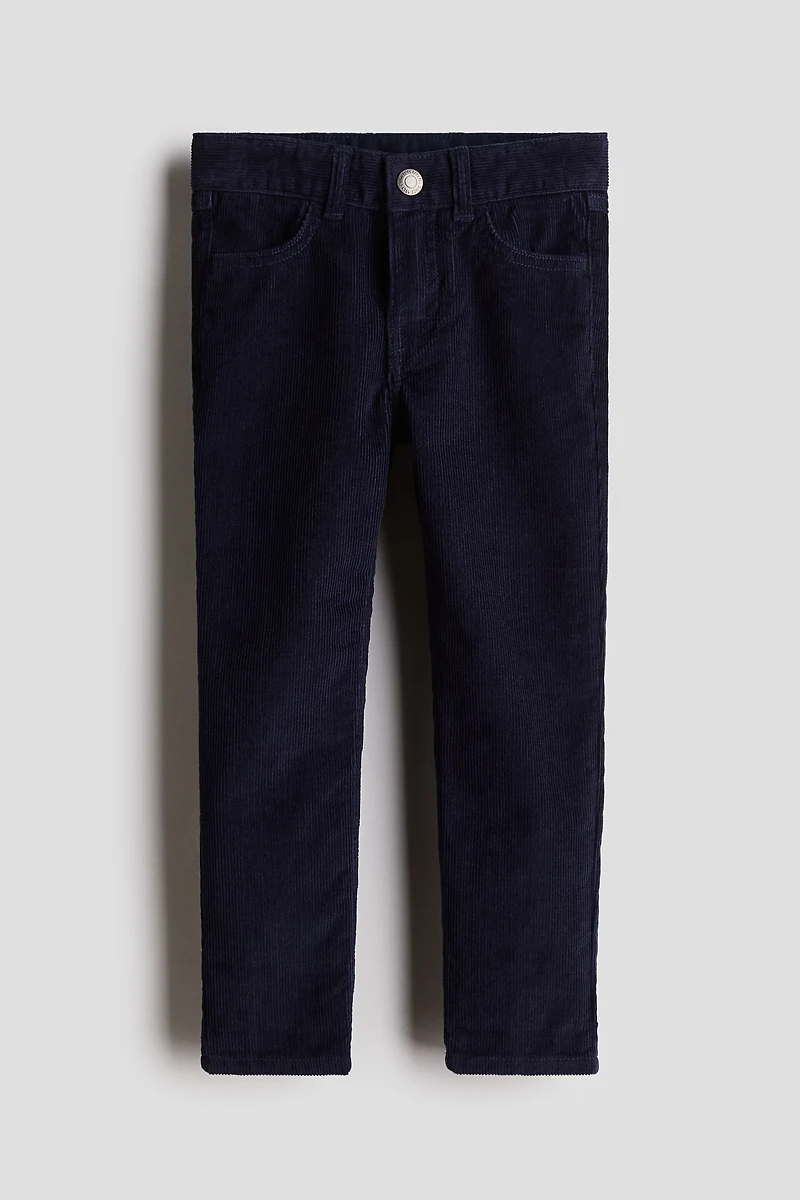 Slim Fit Corduroy Pants