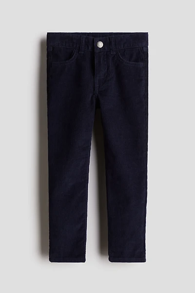 Slim Fit Corduroy Pants