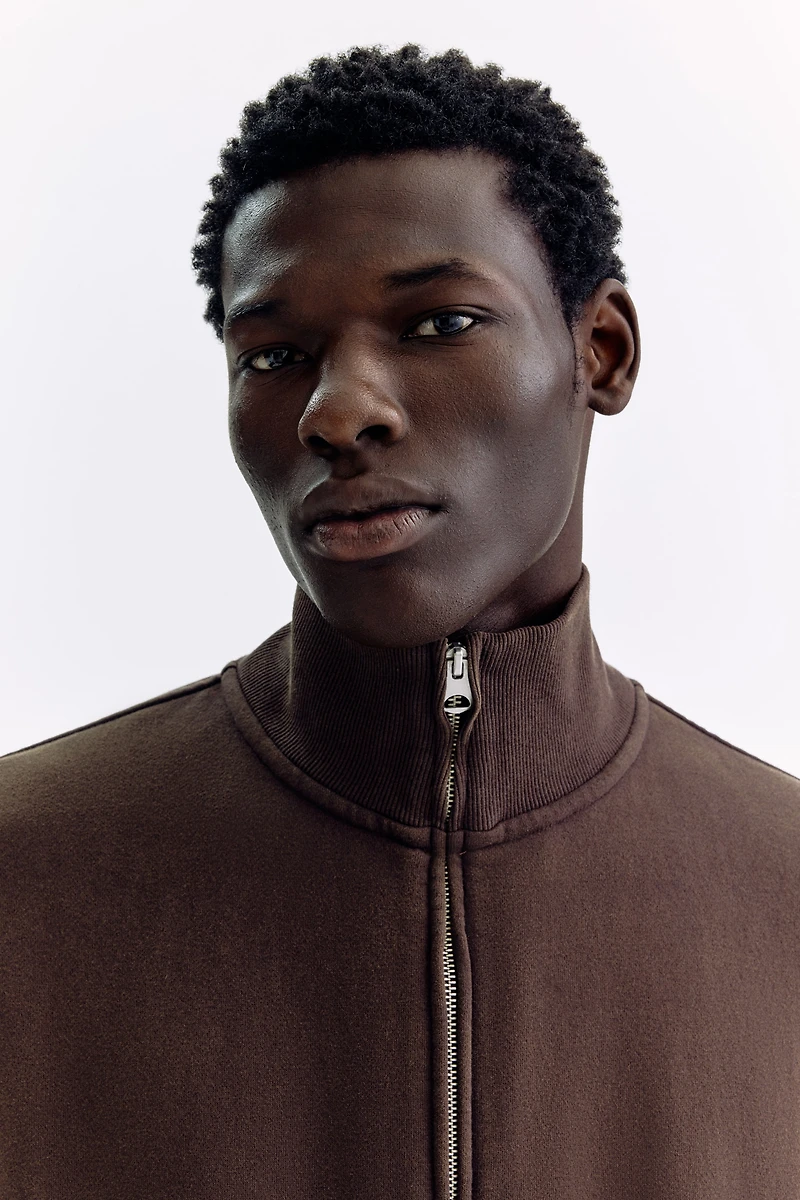 Veste de survêtement carré décontracté