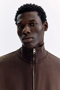 Veste de survêtement carré décontracté