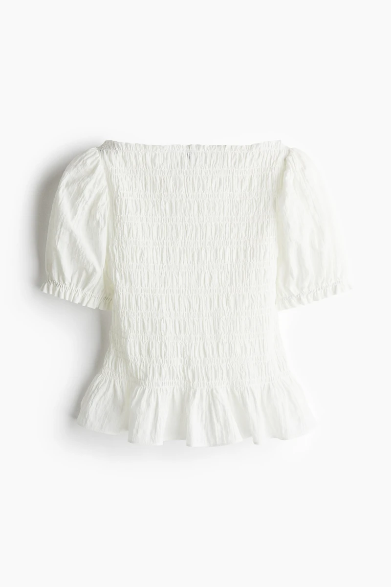 Smocked Blouse